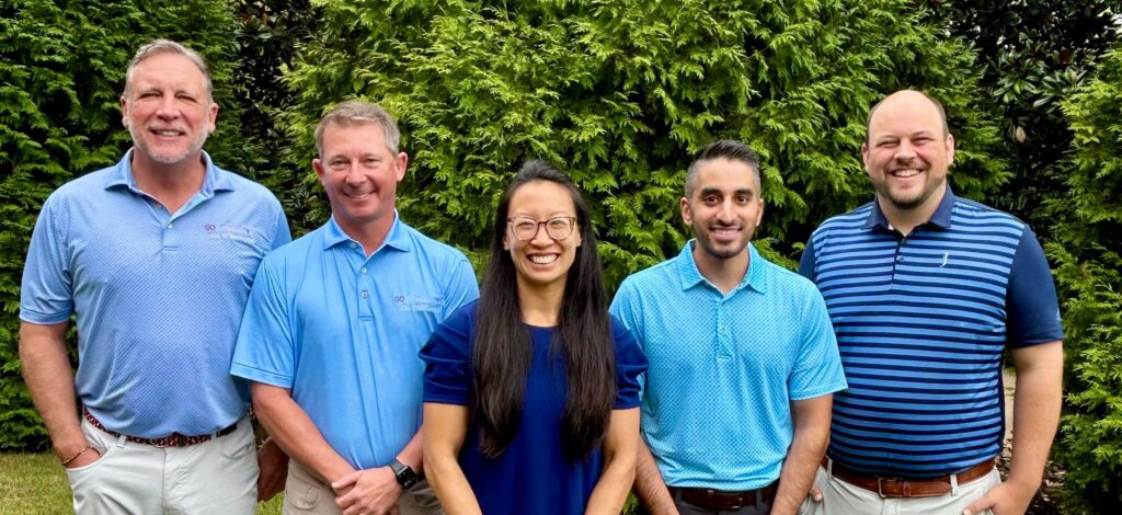 GO Orthodontics team, all doctors smiling, New offices in Starkville and Columbus, MS